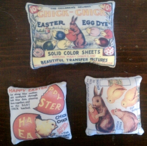 Easter Pillows - Photo Transfers